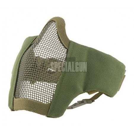 MASCHERA STALKER EVO CON SUPPORTO PER ELMETTO ULTIMATE VERDE OD