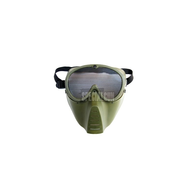 MASCHERA PROTEZIONE INTEGRALE DRAGON VERDE