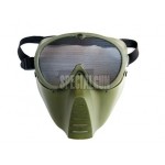 MASCHERA PROTEZIONE INTEGRALE DRAGON VERDE