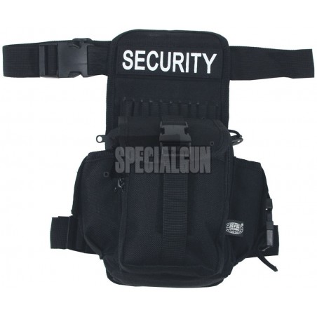 SECURITY THIGH PACK MFH BLACK