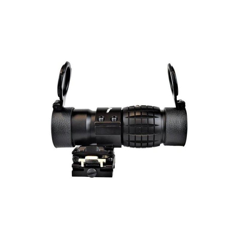 MAGNIFER 3X FISSO CON SLITTA ABBATTIBILE JS-TACTICAL