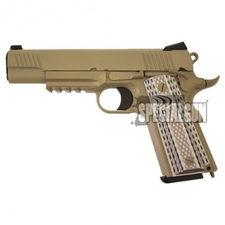 M45 A1 1911 GAS BLOWBACK FULL METAL WE TAN