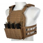 TACTICAL VEST STEGADON LASER CUT PRIMAL GEAR COYOTE BROWN