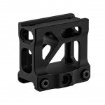 SLITTA RIALZO HIGH RAISER MOUNT PER T1 BO MANUFACTURE NERO