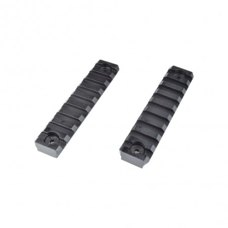 SET 2 SLITTE 9 SLOT per MLOK IN METALLO JS TACTICAL NERO