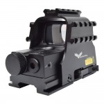 RED DOT OLOGRAFICO PUNTO VERDE+LASER JS TACTICAL