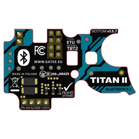 GATE TITAN II BLUEBTOOTH V2 CAVI POSTERIORI