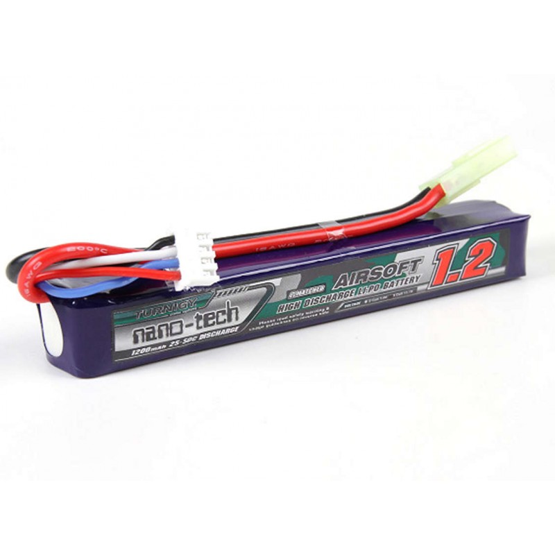 BATTERIA LIPO 11.1V 1200 mAH 15-25C NANO-TECH DEANS