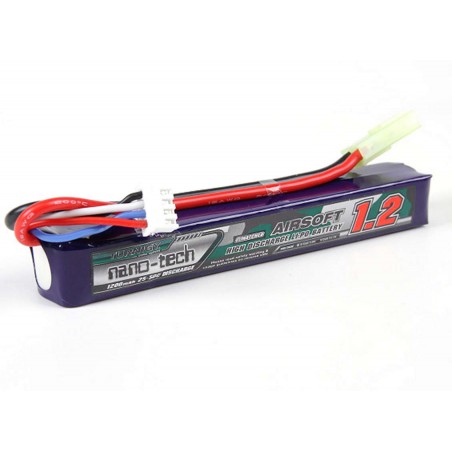 BATTERIA LIPO 11.1V 1200 mAH 15-25C NANO-TECH DEANS