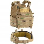 TACTICAL VEST BAV-13 CON CINTURONE MODULARE DEFCON 5 MULTICAM