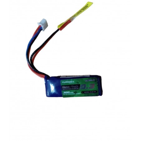 BATTERIA LIPO 300 mAH 2S 35-70C NANO-TECH