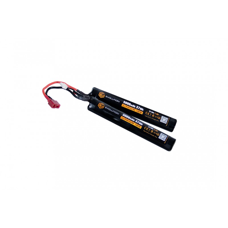 BATTERIA LI-ION 7.4v 5000 mAH 37 wH DEANS EVOLUTION