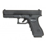 PISTOLA GAS G17 BLOWBACK E&C NERO