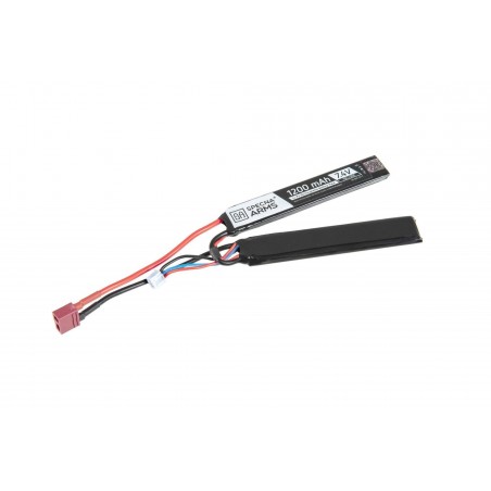 BATTERIA LIPO 7.4 1200 mAH 15/30C BUTTERFLY DEANS SPECNA ARMS