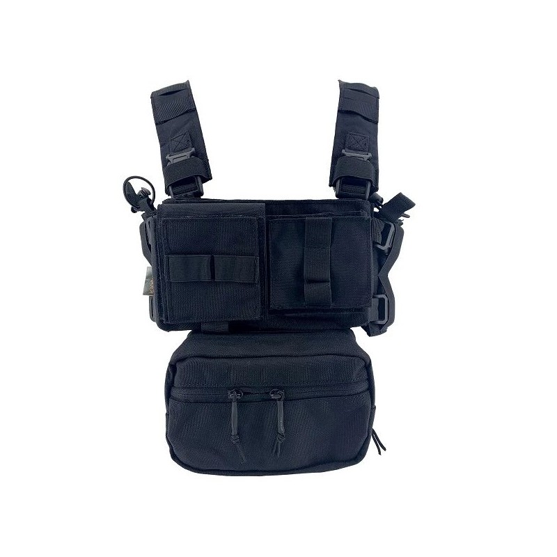 CONQUER MINI CHEST RIG NERO