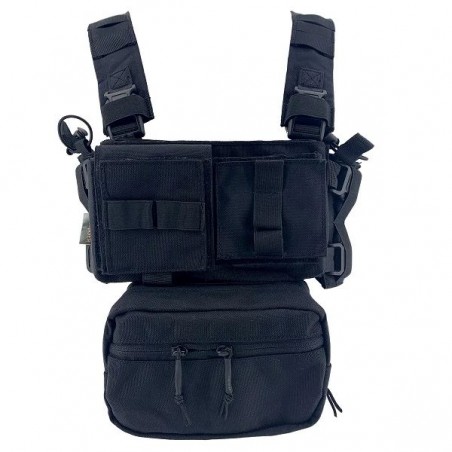 CONQUER MINI CHEST RIG NERO