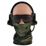 MASCHERA FACE WARRIOR CYGNUS ARMORY MULTICAMOUFLAGE TROPIC