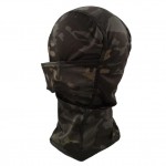 MASCHERA FULLFACE WARRIOR CYGNUS ARMORY MULTICAMOUFLAGE BLACK