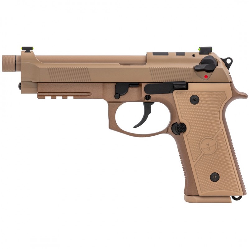 PISTOLA GAS M9 R9-4 BLOWBACK RAVEN TAN