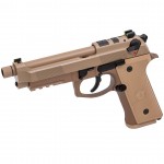 PISTOLA GAS M9 R9-4 BLOWBACK RAVEN TAN