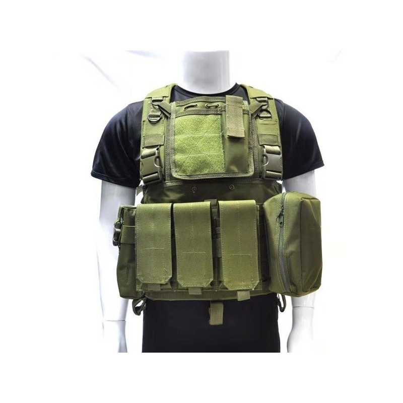 GILET TATTICO RRV SCOUT VEST VERDE OD