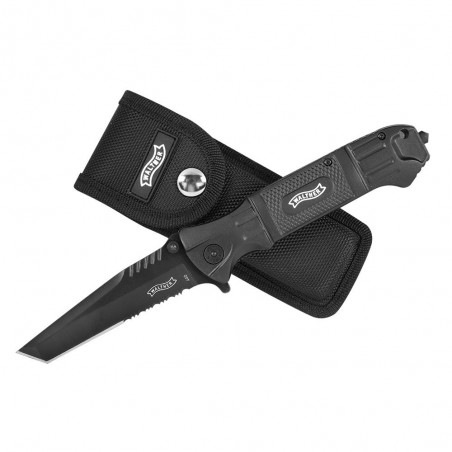 COLTELLO TATTICO BLACK TAC TANTO KNIFE WALTHER