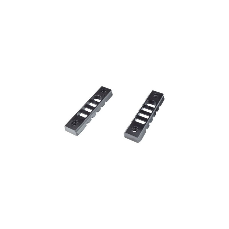 SET 2 SLITTE KEYMOD IN METALLO 20mm 5 SLOT