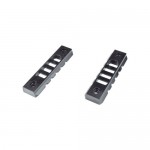 SET 2 SLITTE KEYMOD IN METALLO 20mm 5 SLOT