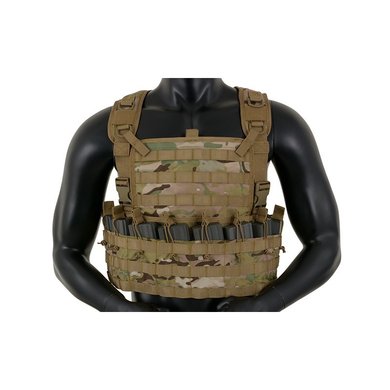 TACTICAL VEST WASACH 8FIELDS MULTICAMO