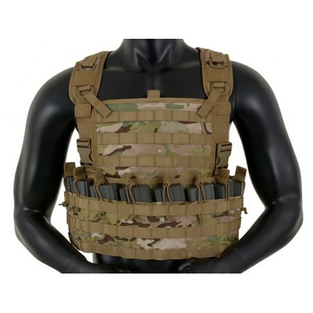 TACTICAL VEST WASACH 8FIELDS MULTICAMO