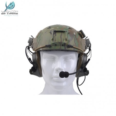 CUFFIA HEADSET COMTAC II HELMET SET Z-TACTICAL VERDE