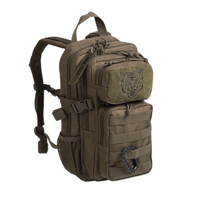 ZAINO MILITARE ASSAULT PACK X-SMALL 14 LITRI  OD MILTEC