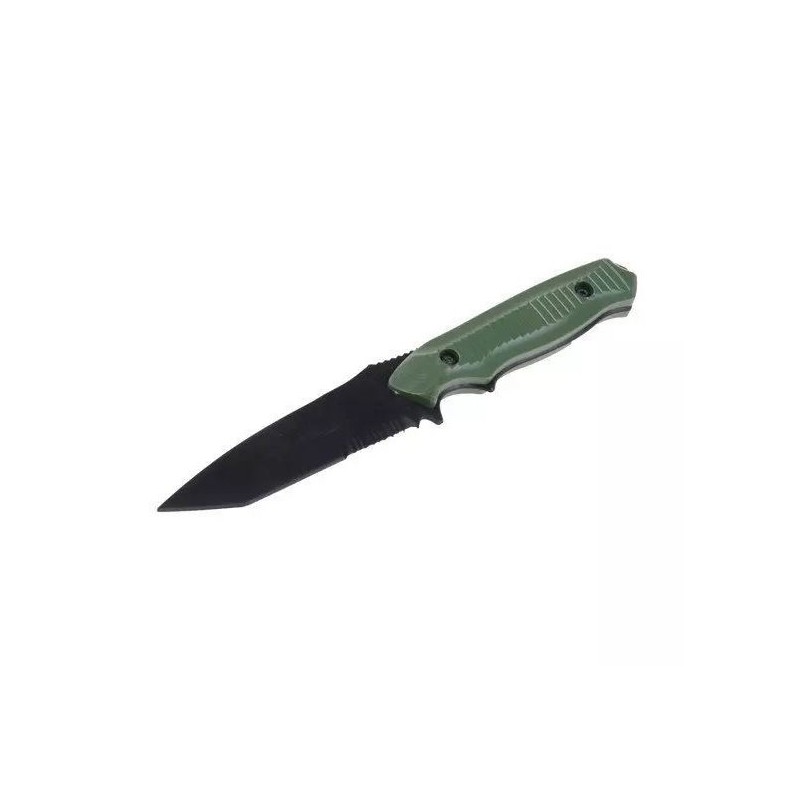 COLTELLO DUMMY RUBBER KNIFE VERDE