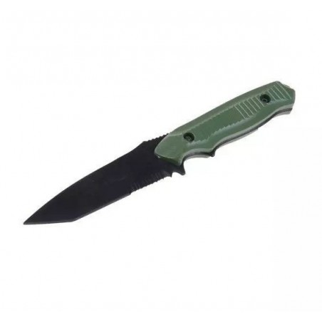 COLTELLO DUMMY RUBBER KNIFE VERDE