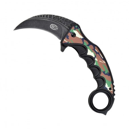 COLTELLO KARAMBIT RICHIUDIBILE STEEL CLAW KNIVES NERO