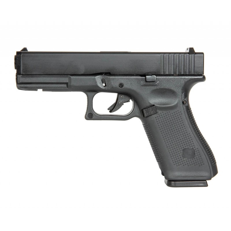 PISTOLA GAS G17 gen.5 BLOWBACK E&C NERO