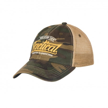 CAPPELLO SHOOTING TIME TRUCKER CAP 2 - DIRTY WASHED COTTON HELIKON TEX