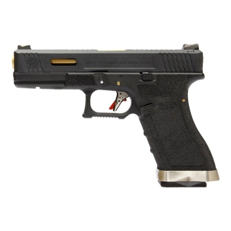 G17 FORCE SERIES GAS BLOWBACK METAL WE BLACK/GOLD