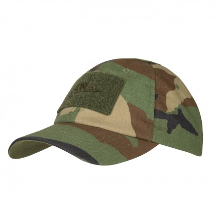 CAPPELLO BBC CAP POLYCOTTON RIPSTOP HELIKON TEX US. WOODLAND