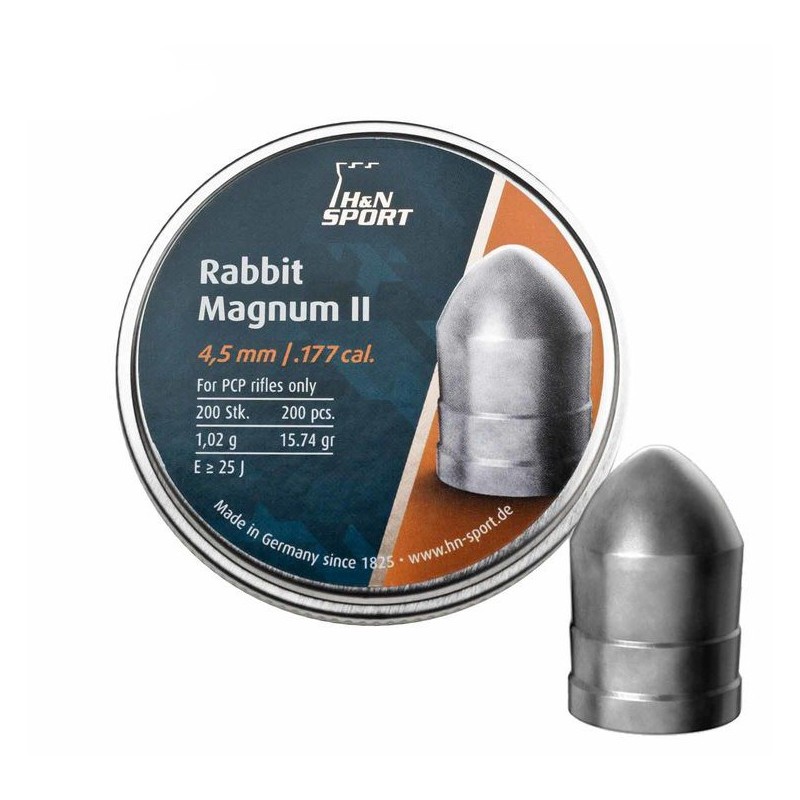 PIOMBINI RABBIT MAGNUM II CAL.4,5  1,02 gr 200 pz.H&N