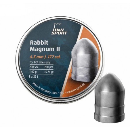 PIOMBINI RABBIT MAGNUM II CAL.4,5  1,02 gr 200 pz.H&N